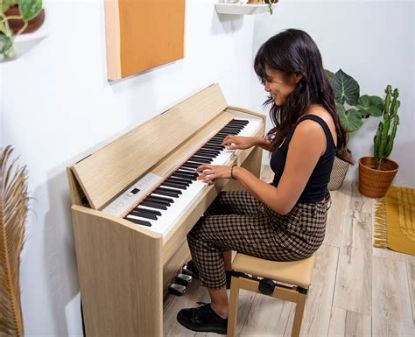 Picture of Roland F701-La Digital Piano (Light Oak Finish)