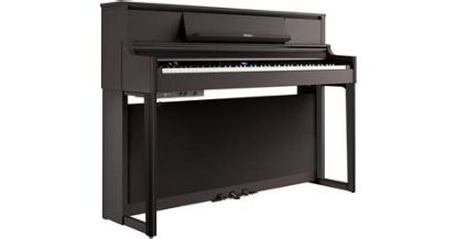 Picture of ROLAND Digital Upright Piano, Dark Rosewood, Includes KSL-5-DR Stand