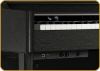 Picture of ROLAND Luxury Digital Upright Piano, Charcoal Black, Includes KSL-6-DR Stand
