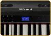 Picture of ROLAND Luxury Digital Upright Piano, Charcoal Black, Includes KSL-6-DR Stand