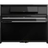 Picture of ROLAND Luxury Digital Upright Piano, Polished Ebony, Includes KSL-6-DR Stand