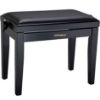 Picture of Roland RPB-220BK Piano Bench, Velours Seat - Satin Black