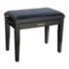 Picture of Roland RPB-220BK Piano Bench, Velours Seat - Satin Black