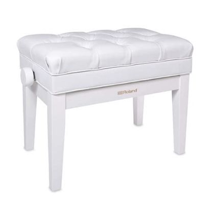Picture of Roland RPB-500PW Piano Bench with Storage - Polished White