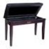 Picture of ROLAND Duet Piano Bench, Rosewood, With Storage Compartment