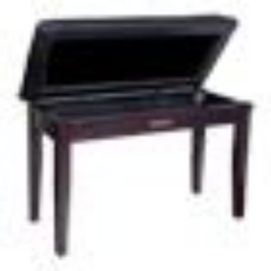 Picture of ROLAND Duet Piano Bench, Rosewood, With Storage Compartment