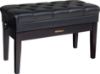 Picture of ROLAND Duet Piano Bench, Rosewood, Vinyl Seat