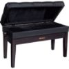 Picture of ROLAND Duet Piano Bench, Rosewood, Vinyl Seat