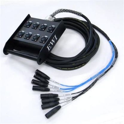 Picture of 8 Mic, 50-Foot (15M) Snake Cable