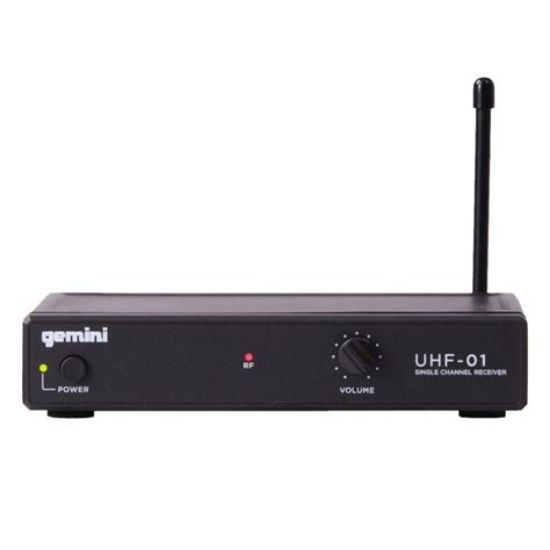Picture of Gemini Wireless UHF System Handheld Microphone w/Receiver