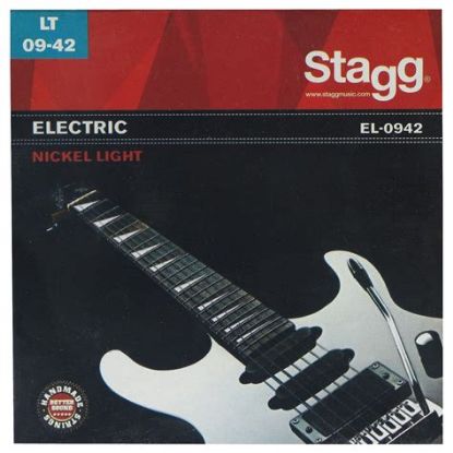 Picture of Nickel Plated Electric 6 String Set - Light