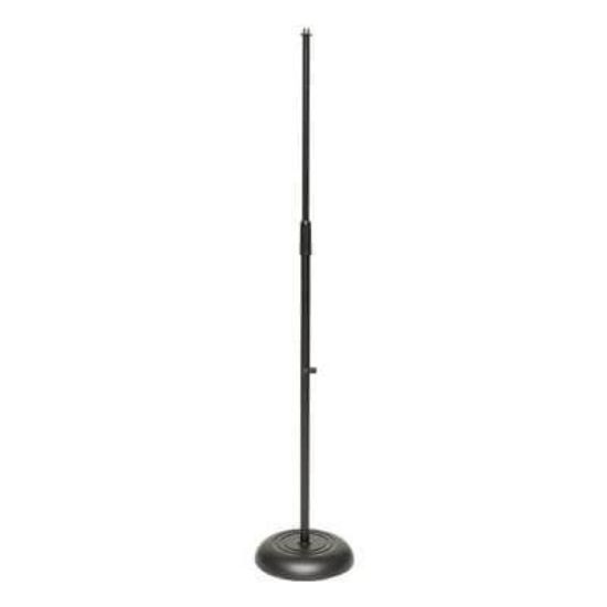 Picture of Round Base Microphone Floor Stand - Black