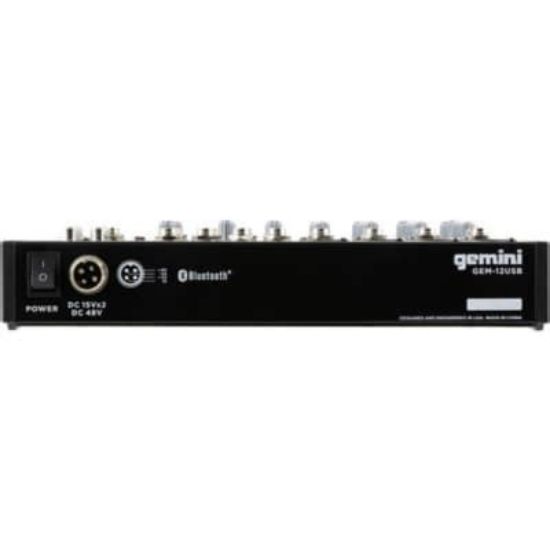 Picture of Gemini GEM 12USB 12-Channel Bluetooth Audio Mixer