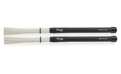 Picture of Stagg Nylon Brushes - Rubber Handle