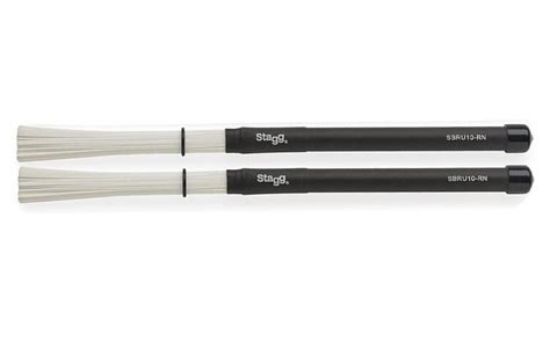 Picture of Stagg Nylon Brushes - Rubber Handle