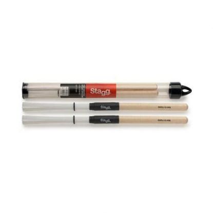 Picture of Stagg Nylon Brushes - Wooden Handle