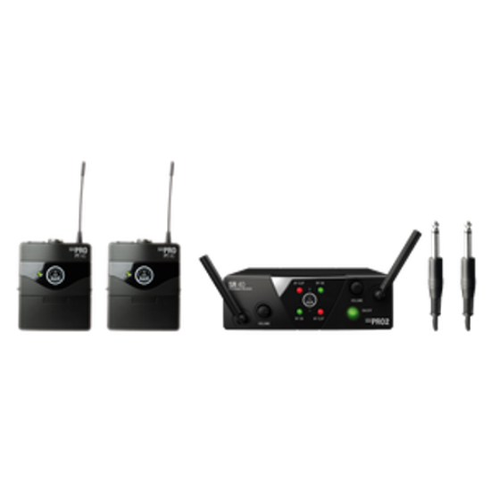 Picture of Akg WMS40 Mini Dual Instrumental Set ISM2/3