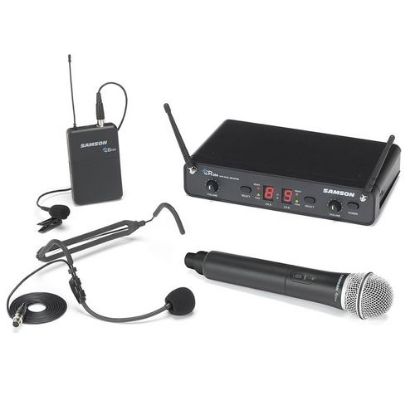 Picture of Samson CR288 Dual Handheld Microphone System with Q6