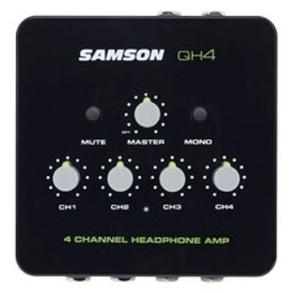 Picture of Samson QH4 4-Channel Mini Headphone Amp