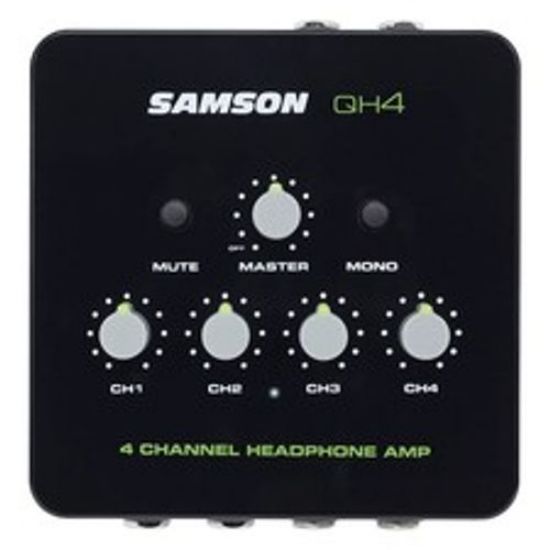 Picture of Samson QH4 4-Channel Mini Headphone Amp