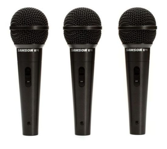 Picture of Samson R21S Microphone with Switch - 3-Pack