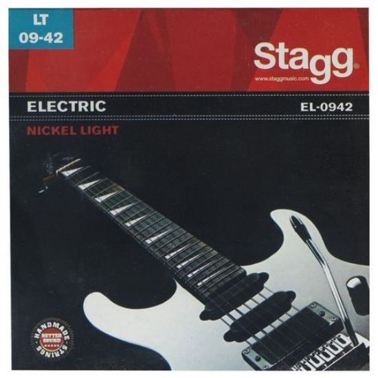 Picture of Nickel Plated Electric 6 String Set - Light