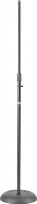Picture of Round Base Microphone Floor Stand - Black