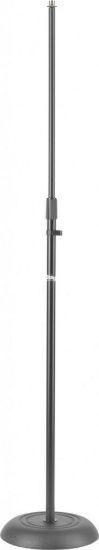 Picture of Round Base Microphone Floor Stand - Black