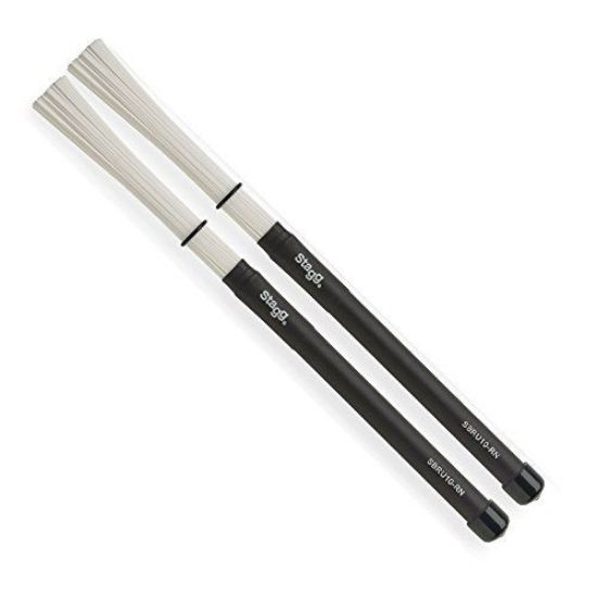 Picture of Stagg Nylon Brushes - Rubber Handle