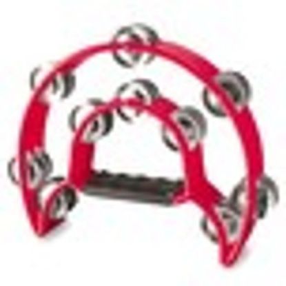 Picture of Cutaway Tambourine 20 Jingle - Red