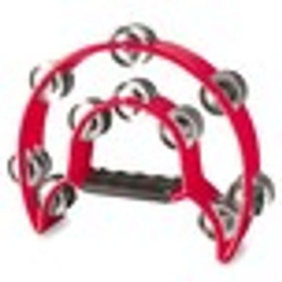 Picture of Cutaway Tambourine 20 Jingle - Red